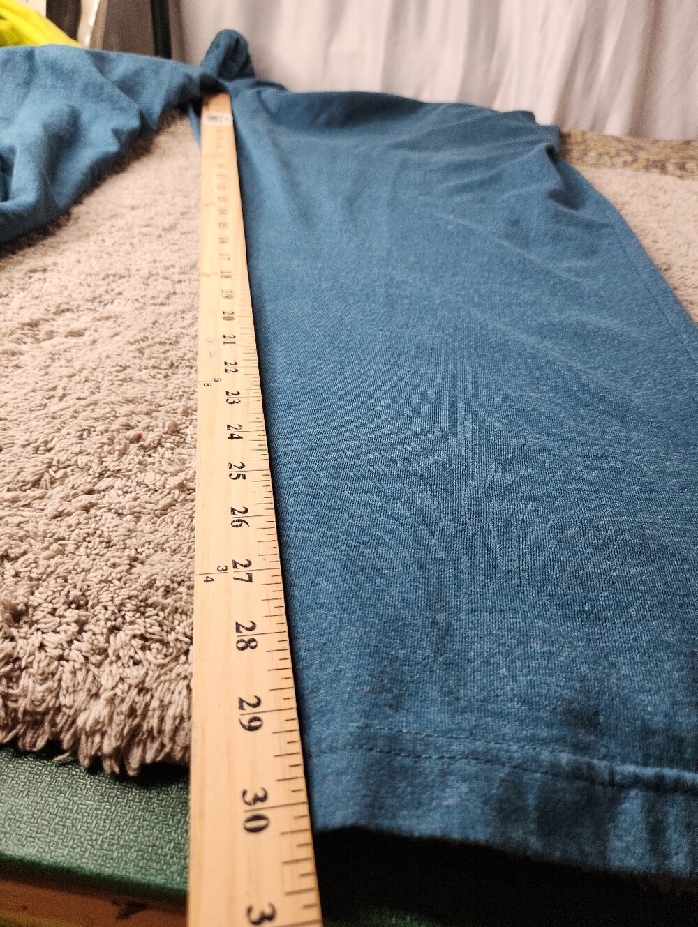 Men's Teal Sweatpants - Real Essentials - 5X - Picture 5 of 9